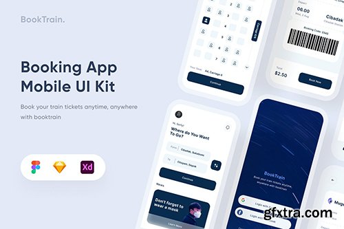 Booking Mobile App - Uixasset