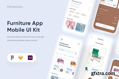 Furniture Mobile App - Uixasset