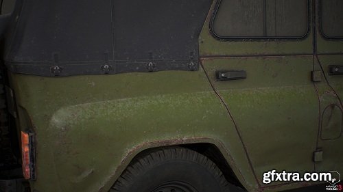 UAZ Bobik 3D Model