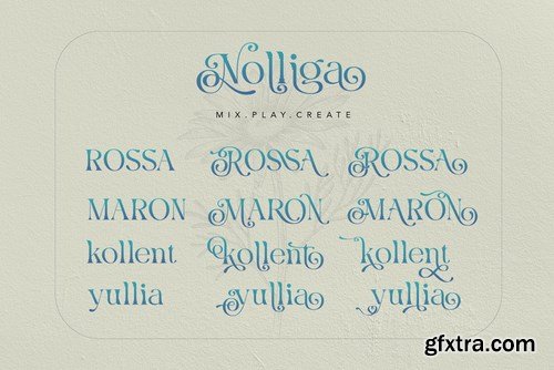 Nolliga Typeface