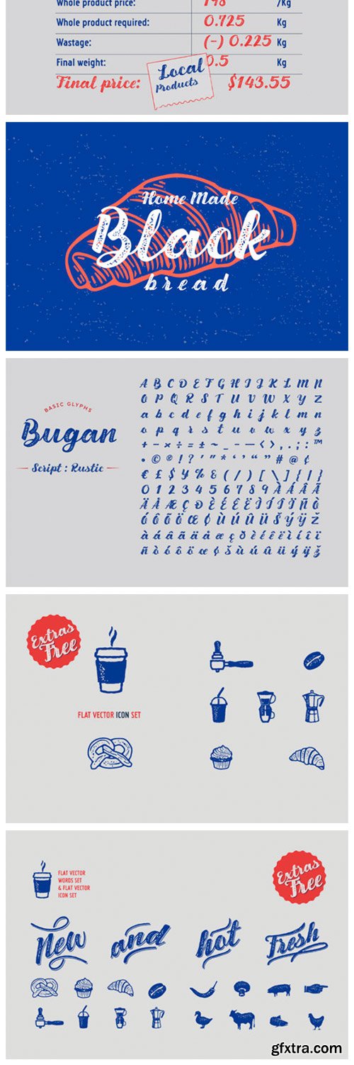 Bugan Script Rustic Font