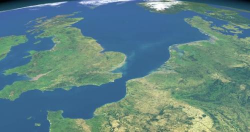 Videohive - English Channel in Planet Earth - 32337407 - 32337407