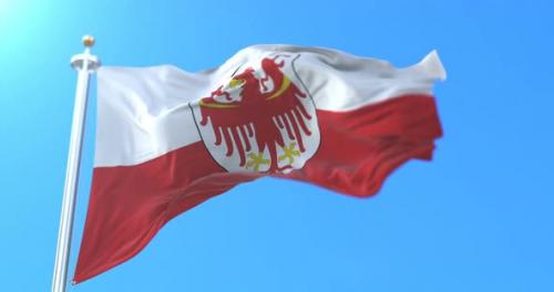 Videohive - South Tyrol Flag, Italy - 32337414 - 32337414