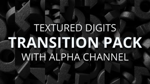 Videohive - Digits Transition pack - 32323737 - 32323737