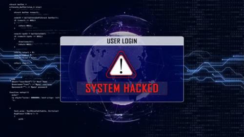 Videohive - SYSTEM HACKED and User Login Interface - 32328244 - 32328244