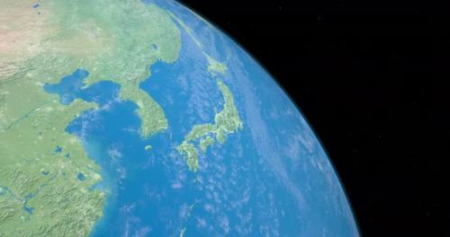 Videohive - Shandong Peninsula in Planet Earth - 32331371 - 32331371