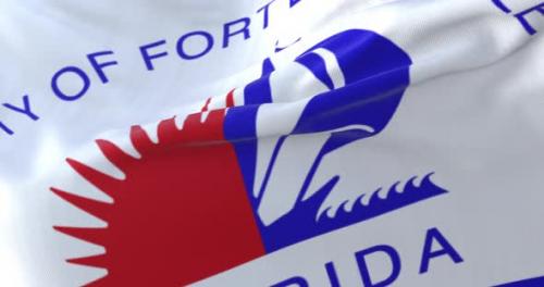 Videohive - Fort Lauderdale City Flag, United States - 32331554 - 32331554