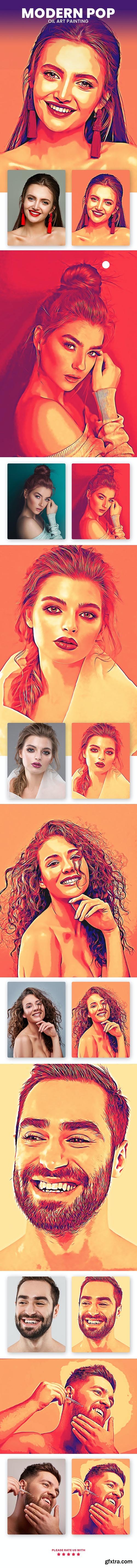 GraphicRiver - Modern Pop Oil Art Painting 30496322