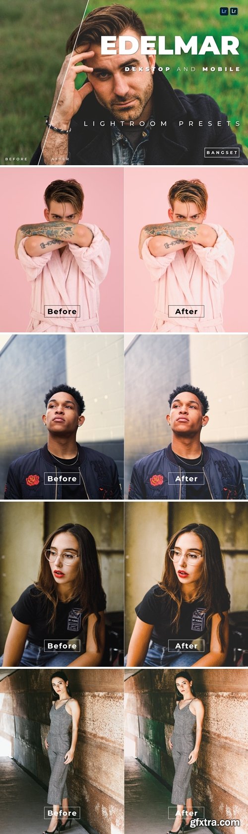 Edelmar Desktop and Mobile Lightroom Preset