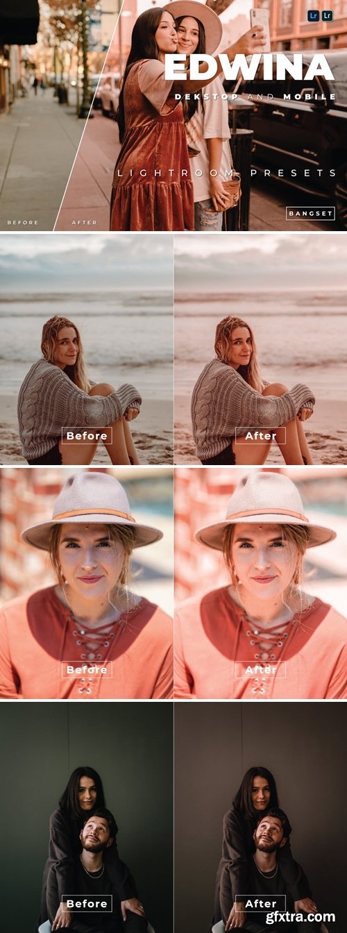 Edwina Desktop and Mobile Lightroom Preset