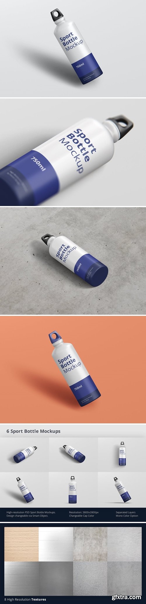 GraphicRiver - Sport Bottle Mockup 32208919