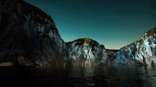 Videohive - Stone Cliff at Coastline in Portugal - 32338924 - 32338924