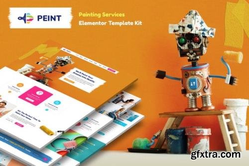 ThemeForest - Peint v1.0.0 - Painting Services Elementor Template Kit - 32271879