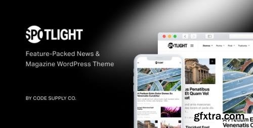 ThemeForest - Spotlight v1.6.6 - Feature-Packed News & Magazine WordPress Theme - 22560532 - NULLED
