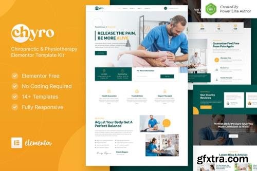 ThemeForest - Chyro v1.0.0 - Chiropractic & Physiotherapy Elementor Template Kit - 32296621