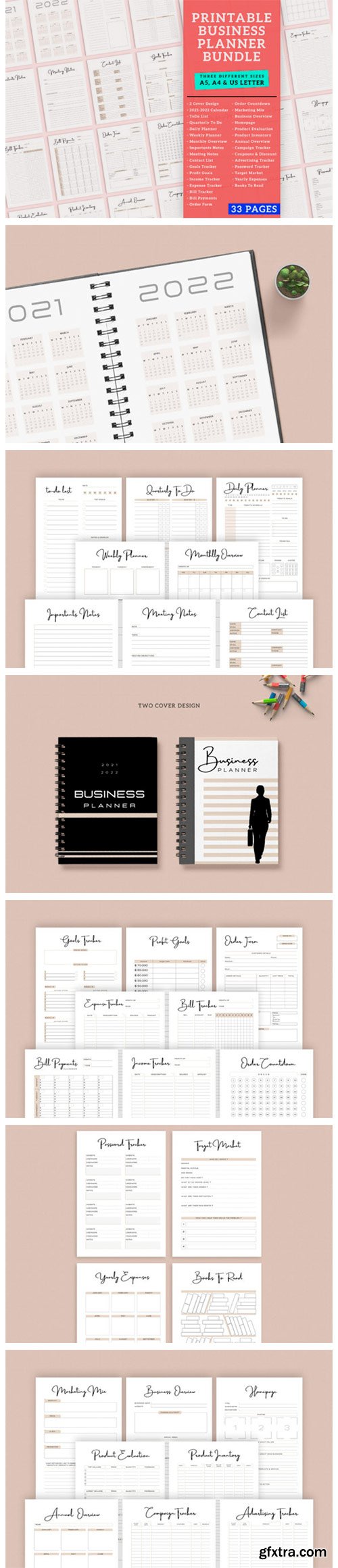 Business Finance Planner Printable 10707502