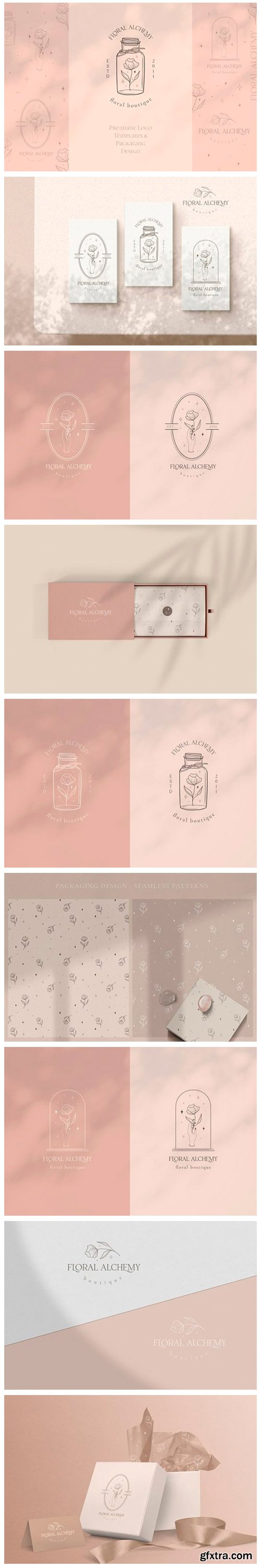 Pre-made Logo Template + Packaging. Jar. 11089550