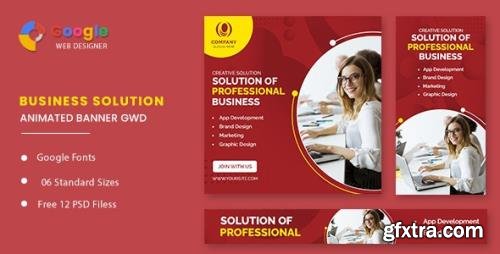 CodeCanyon - Business Solution Animated Banner Google Web Designer v1.0 - 32350767