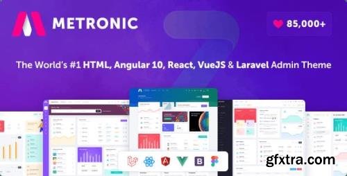 ThemeForest - Metronic v8.0.11 - Bootstrap 4/5 HTML, VueJS, React, Angular 11 & Laravel Admin Dashboard Theme - 4021469