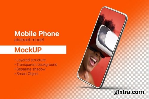 Smartphone Mockup Mobile phone abstract model