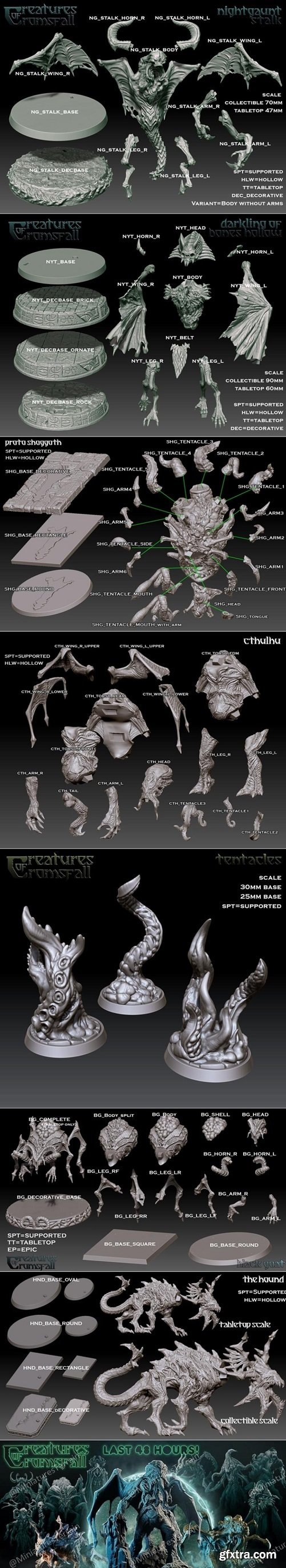 Creatures of Cromsfall – 3D Print Model