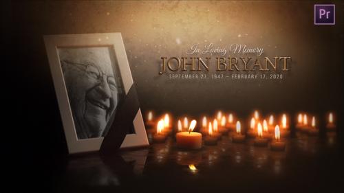 Videohive - Funeral Memorial Card - 29954885 - 29954885