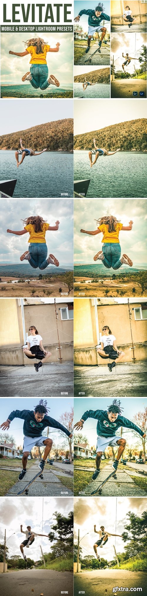 Levitate Mobile and Desktop Lightroom Presets