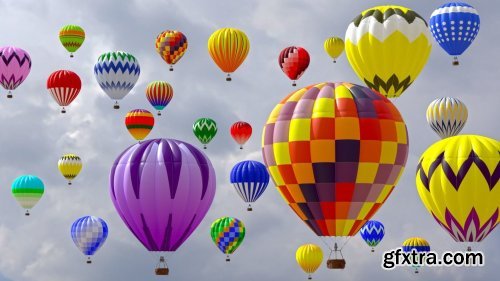 Cgtrader - Hot Air Balloon model 3D model