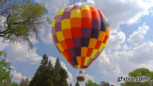 Cgtrader - Hot Air Balloon model 3D model