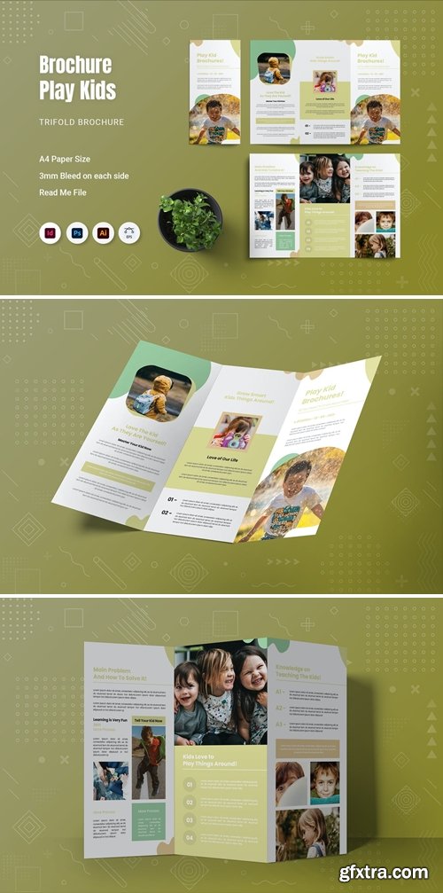 Play Kids Trifold Brochure