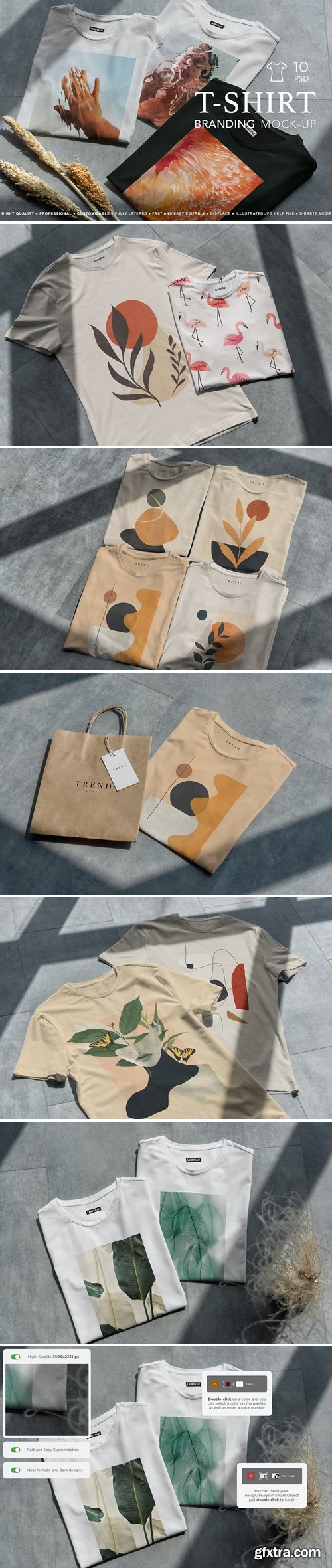 T-Shirt Branding Mock-Up