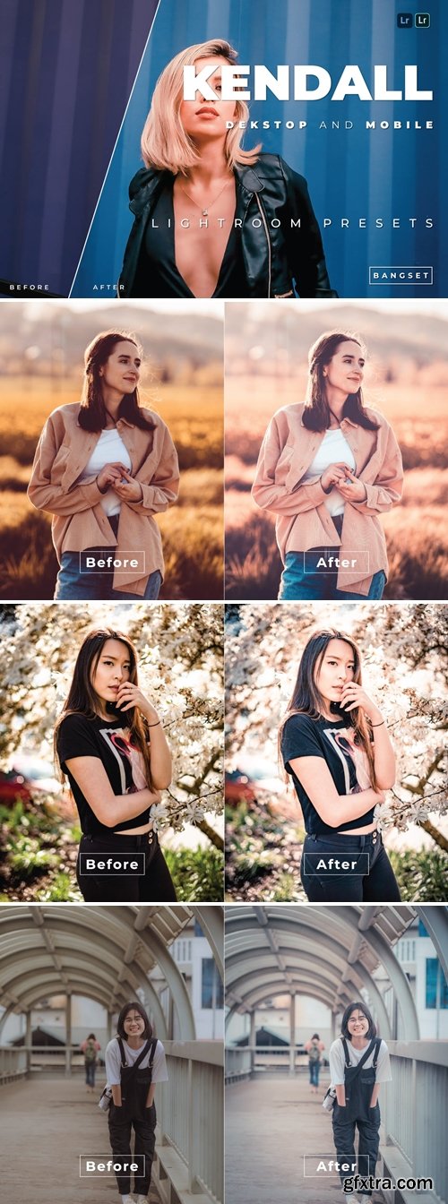 Kendall Desktop and Mobile Lightroom Preset