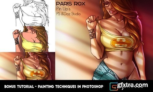 PinUp Series + Painting Tutorial