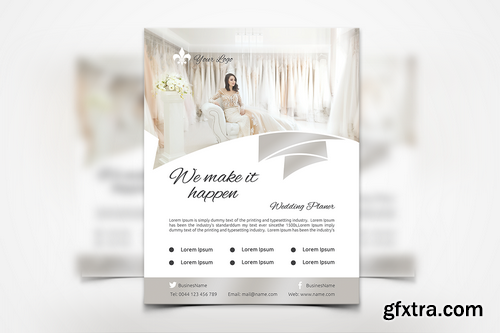 042 - Wedding Shop Flyer Template