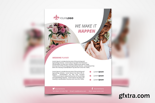 043 - Wedding Shop Flyer Template