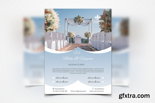 044 - Wedding Shop Flyer Template