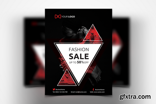 047 - Men\'s Clothing Flyer Template