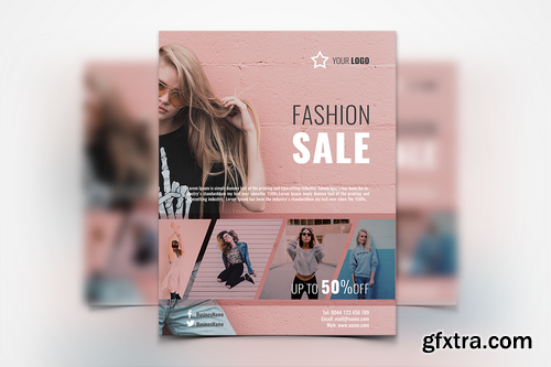 051 - Women\'s Clothing Flyer Template