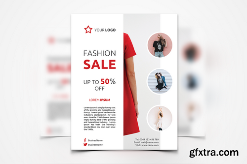 050 - Women\'s Clothing Flyer Template