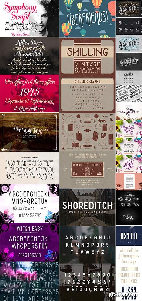 My Mix Fonts Bundle 21