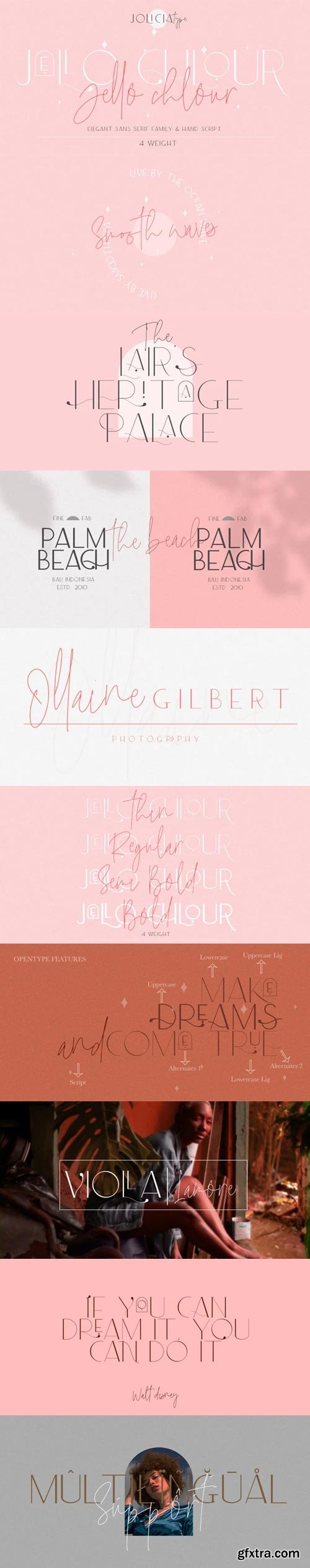 Jello Chlour Font Family