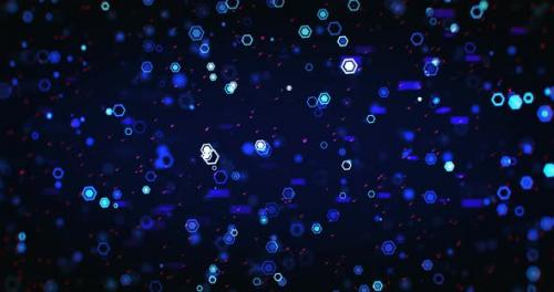 Videohive - Dark Blue Tech Backgrounds - 23682669 - 23682669