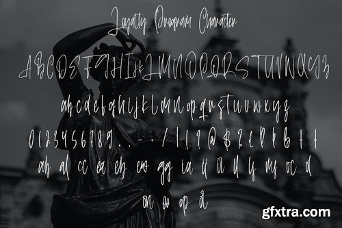 LoyaltyProgram - Calligraphy Signature Font