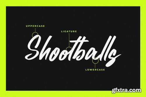 Shootballs - Handwritten Font