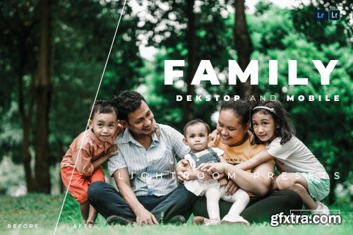 Family Desktop and Mobile Lightroom Preset