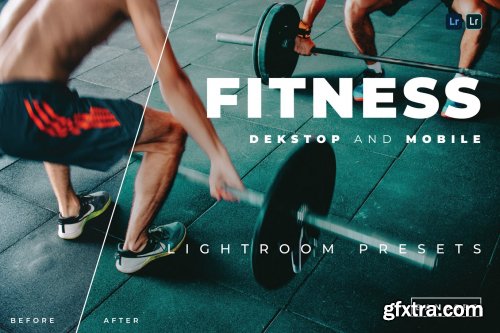 Fitness Desktop and Mobile Lightroom Preset