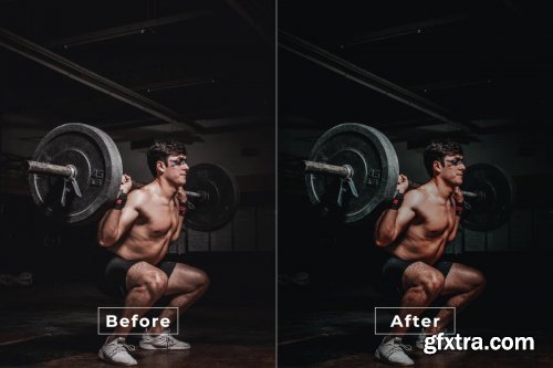 Fitness Desktop and Mobile Lightroom Preset