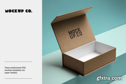 CreativeMarket - Premium Box Mockup 5996635