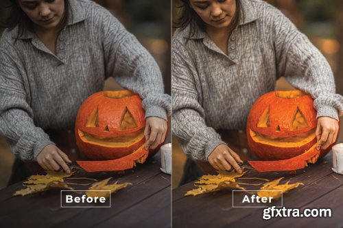 Halloween Desktop and Mobile Lightroom Preset