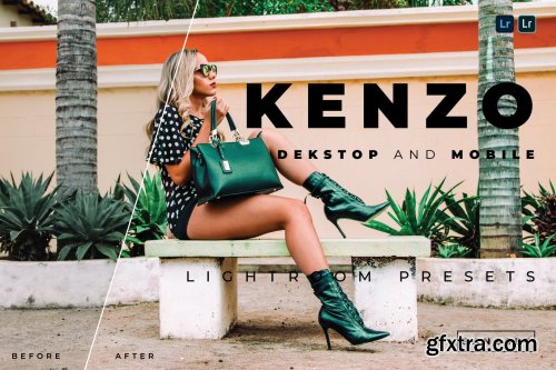 Kenzo Desktop and Mobile Lightroom Preset